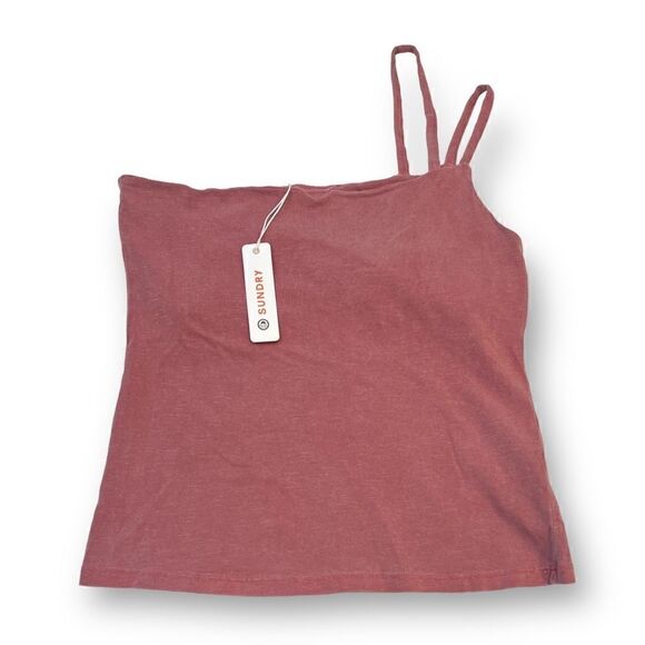 Sundry One Shoulder Top Size 2 - Picture 1 of 5